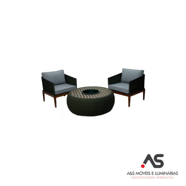 MESA DE CENTRO COM CHAMPANHEIRA - Image 2