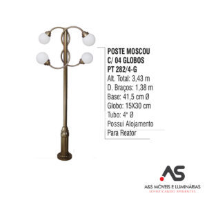 POSTE MOSCOU COM 04 GLOBOS