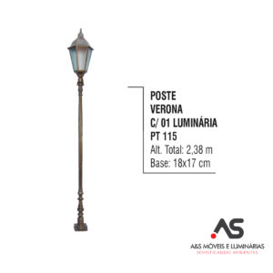 POSTE VERONA COM 02 GLOBOS