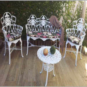 CONJUNTO VIENA BAIXO FLORAL