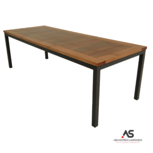 MESA DE JANTAR ARTHUR EM MADEIRA 22113-22114