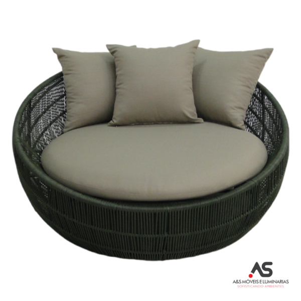 CHAISE OÁSIS EM FIBRA MEIA CANA 16010